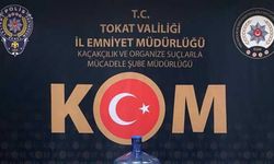 Tokat'ta kaçakçılık operasyonunda 2 zanlı yakalandı