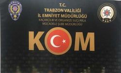 Trabzon'da kaçak içki ve sigara operasyonunda 1 kişi yakalandı
