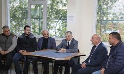 Vali Doruk'tan Artvin Sınırlı Sorumlu 1 Nolu Motorlu Taşıyıcıları Kooperatifine ziyaret