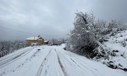 Bartın ve Karabük'ün yüksek kesimlerinde kar etkili oluyor