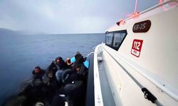 Datça’da 35 düzensiz göçmen kurtarıldı