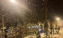 Kastamonu’nun yüksek kesimlerinde kar yağışı etkili oldu