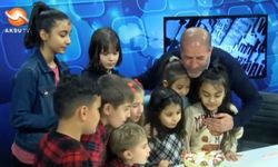 Şehit ve gazi çocuklarından Kervancıoğlu’na doğum günü sürprizi