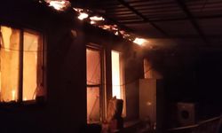 Ula’da ev yangını
