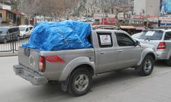 Amasya'da Off-Road Kulübü üyeleri 7 araçla deprem bölgesine hareket etti