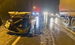Düzce'de 4 aracın karıştığı kazada 2 kişi yaralandı