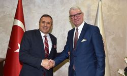 Letonya'nın Ankara Büyükelçisi Peteris Vaivars'ten TTSO'ya ziyaret