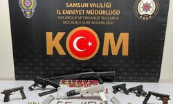 Samsun'da silah kaçakçılığı operasyonunda 2 zanlı yakalandı