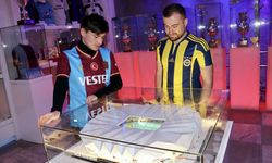 Trabzon'a gelen futbolseverler, Şamil Ekinci Müzesi'ni ziyaret etti