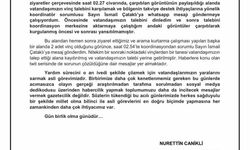 AK Partili Canikli: "Dün afet bölgesindeki çalışmalarımız esnasındaki bir görüntü çarpıtılarak, vatandaşlarımızla ilgilenilmediğini ima eden mesnetsiz iddialar yer almıştır"