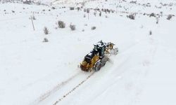 Erzincan’da kar ve tipiden kapanan 239 köy yolu ulaşıma açılıyor