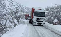 Tunceli’nin Pülümür ilçesi ile Erzincan sınırı arası tır geçişlerine kapatıldı