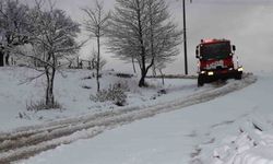 Yalova Belediyesi karla mücadeleye devam ediyor
