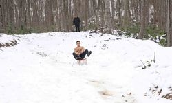 Zonguldak Kent Ormanı kış mevsiminde vatandaşların ilgisini görüyor