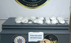 KAYSERİ -  8,5 kilogram sentetik uyuşturucu ele geçirildi