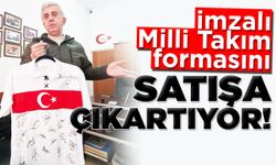 Milli takım formasını açık arttırmayla satacak