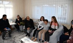 Gümüşhacıköy Kaymakamı Altınöz'den depremzede ailelere ziyaret