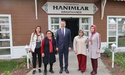 Tokat Belediye Başkanı Eyüp Eroğlu, Hanımlar Kıraathanesi'ni ziyaret etti
