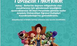 Anadolu Üniversitesi Öğrenci Kulüpleri Koordinatörlüğünden “1 Oyuncak 1 Mutluluk” yardım kampanyası