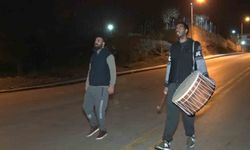 Ankaralılar ilk sahura ilahiler eşliğinde uyandı