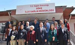 Aydın İl Sağlık Müdürü Dr. Eser Şenkul, Söke’de sağlık kurumlarını gezdi