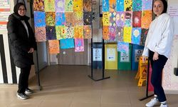 Hisarcık 15 Temmuz Şehitleri Anadolu Lisesinde ebru sanatı etkinliği