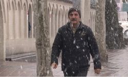 İstanbul’da vatandaştan kar şaşkınlığı: “Abo üstüm kar oldu”