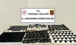 Kocaeli’de bir ayda 28 silah ve 835 silah parçası ele geçirildi