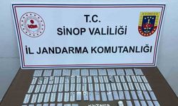 Sinop’ta torbacı baskını: 1017 sentetik hap ele geçirildi