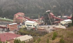 AMASRA - Maden ocağında baraj kaldırma çalışmasında yangın çıktı