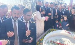 Dinçkurt, Yazıcıoğlu'nun kabrini ziyaret etti