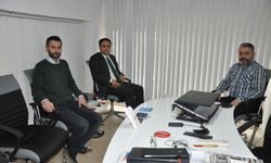Kaymakam Dundar'dan gazetemize ziyaret