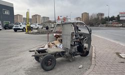 KAYSERİ - Otomobille çarpışan üç tekerlekli motosikletin sürücüsü öldü