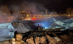 Kayseri'de fabrikada çıkan yangın hasara neden oldu