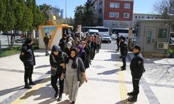 ŞANLIURFA - Terör örgütü PKK/KCK operasyonunda 24 şüpheli adliyeye sevk edildi