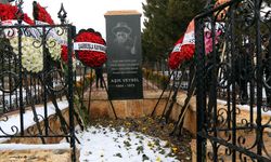 SİVAS - Aşık Veysel vefatının 50. yılında mezarı başında anıldı