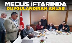 Meclis iftarında sürpriz doğum günü