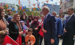 Salıpazarı'nda AK Parti Seçim Koordinasyon Merkezi açıldı