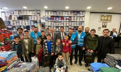 Terme İlçe Müftülüğü bayram öncesi çocukların yüzünü güldürdü