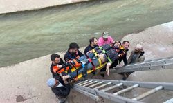 Tokat'ta Behzat Deresi'ne düşen kişi yaralandı