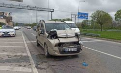 Samsun-Sinop yolunda trafik kazası: 2 yaralı