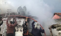Edirne’de soba yangına neden oldu