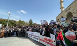 DİYARBAKIR - İsrail'in Mescid-i Aksa saldırısı protesto edildi