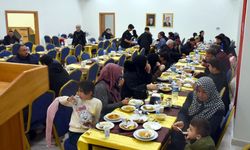 Boyabat'ta depremzedeler için iftar verildi