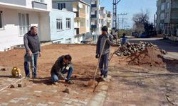 Gerze Belediyesinden üst yapı çalışmaları