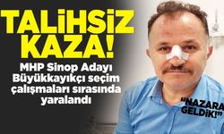 MHP Sinop Milletvekili adayı yaralandı