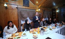 KAHRAMANMARAŞ - AA Genel Müdürü Karagöz, deprem bölgesinde gazetecilerle iftarda buluştu