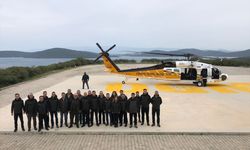 MUĞLA - OGM envanterine giren ilk yangın söndürme helikopterlerinin test uçuşu yapıldı