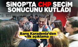 CHP Sinop'ta seçim sonucunu kutladı