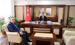 SGK İl Müdürü Şahin'den Vali Erol Karaömeroğlu'na ziyaret